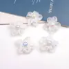Estilo Coreano Nuevos Accesorios de Flor de Perla Accesorios de Flor de Cinco Pétalos Accesorios para Ropa Adornos Zapatos Calcetines Sombreros Bolsas Pinzas para el Cabello Ligas para el Cabello
