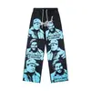 Dropshipping Transfronterizo 2026 Primavera/Verano Nuevo Estilo Que Es Estampado de Letras Casual Holgado Pantalones Cortos Unisex Pantalones Cortos de Playa