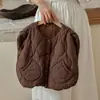 Colete de Algodão Infantil 2025 Estilo Coreano Roupas Infantis Outono e Inverno Meninas Novo Estilo Colete Quente Jaqueta Colete