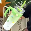 Copo para Carro Big Mac Aço Inoxidável 304 40oz Com Alça Copo Térmico Grande Capacidade Copo de Gelo com Canudo Copo para Café Água