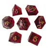 Dados de Resina Longan para D&D Producto Más Vendido en Amazon Grupo de Corredores Coc Cápsulas D20-D47