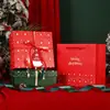 Empaque de Caja de Regalo Navideña, Calcetines de Nochebuena de Alta Gama, Caja de Regalo para Bufanda, Caja de Regalo para Niños, Caja Vacía en Stock