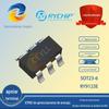 RY/Ruiyuan RY9123E Pacote SOT23-6 17V/2A 1.2KHz DC-DC Chip Buck Único