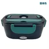 Caja de almuerzo eléctrica transfronteriza caja de almuerzo eléctrica para coche de acero inoxidable caja de almuerzo de doble voltaje caja de almuerzo aislada arroz caliente