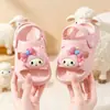 Sandalias para Niñas de 2 a 7 Años Lazo de Princesa Lindas Versátiles EVA Inoloras de Moda