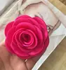 Nueva Versión de Broche de Tela de Flor de Camelia Tridimensional Estilo Coreano, Ramillete de Flor Grande, Broche, Accesorio para el Cabello, Accesorio Decorativo para Zapatos