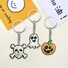 Série Crânio de Halloween Pingente de Mochila Pingente de Chaveiro PVC Cola Macia Joias DIY Amazon Pequeno Presente