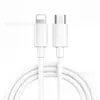 Adecuado para cables de carga Apple, carga rápida PD20W, interfaz Tipo-C, cable de datos Lightning para teléfono móvil, directo de fábrica