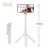 Artefacto Popular Mini Portátil para Selfies Palo Selfie con Control Remoto Bluetooth Trípode de Piso para Transmisión en Vivo Soporte de Teléfono Móvil de Escritorio