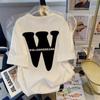 ¡Guau! Atuendos de Verano al por Mayor para Niñas, Tops de Manga Corta de Moda con Estampados, Camisetas Cortas Versátiles para Hombres