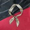 Bolsa de gravata lenço de seda estampado tira fina estreita pontiaguda pequeno lenço de seda fita faixa de cabelo feminina fita para prender o cabelo caixa de presente presente presente