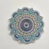 Presentes de Estilo Étnico Característicos de Xinjiang Montanha-russa com Estampagem a Quente Mesa de Centro de Cerâmica Mesa de Jantar Cozinha Impermeável Antiderrapante Pintura de Parede Isolamento Térmico