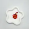 Llavero Inspirador con Texto de Flor Marea Nacional Estudiante Creativo Regalo de Acompañamiento Bolsa de Regalo Pequeña Colgante de Bendición Regalo Pequeño