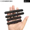 Textura de fibra de carbono alta dureza plástico de ingeniería PC tira anticolisión para puerta de coche protección antiarañazos del coche pasta adhesiva anticolisión