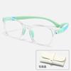 Nuevo armazón de silicona para gafas anti-luz azul para niños, para bebé, para computadora, teléfono móvil, gafas de moda, venta al por mayor de fábrica