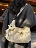 Bolso de Hombro Cruzado de Gran Capacidad, Moderno, Sencillo, Japonés y Coreano, Nuevo Tendencia 2025, Bolso Elegante Casual para Mujer