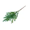 Planta verde e materiais florais em tons de azul para casamentos, plantas artificiais para decoração de fundo de salão de casamento, arranjos florais, plantas verdes, flores artificiais, decorações de sala de estar