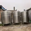 Tanque Mezclador de Acero Inoxidable 304 Tanque Mezclador Cónico para Bebidas y Jugos de 3 Toneladas Tanque Mezclador de Acero Inoxidable para Mezcla de Líquidos de 5 Toneladas