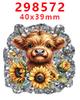 Accesorios Acrílicos de Dibujos Animados con Purpurina Transfronterizos Accesorios de Joyería DIY de Resina Parche Pasador Pasador Gt-Y-298273