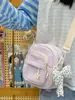 Bolsa pequeña estilo japonés de verano para mujer 2026 nuevo modelo multibolsillos ligera bandolera para caminar y ocio bolsa para teléfono móvil bolso de hombro
