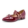Zapatos de Princesa de Tacón Alto para Niñas 2026 Nuevos Zapatos de Pasarela y Performance para Niños de Primavera y Otoño con Punta Fina para Vestidos y Faldas Zapatos de Salón de Moda