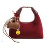 Bolsa de Mão com Design Retrô de Nicho Moda Feminina Nova Versátil Bolsa de Axila Bolsa de Ombro Único Transversal Popular de Alto Padrão