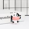 Conejo del Zodiaco Mentira Vaca Luminosa Funda para Teléfono Móvil Luminosa Bolso Cruzado Luminoso de Vaca Colgante para Mochila Llavero