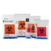 Bolsas médicas personalizadas para especímenes, bolsas de transporte de muestras selladas de tres capas, bolsas de muestreo biológico impresas en inglés