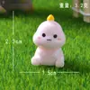 Paisaje en miniatura, creativos, lindos y relajantes pequeños dinosaurios de figura, accesorios decorativos DIY, adornos para coche y escritorio