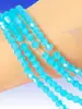 Cuentas con punta de diamante cuentas de vidrio hechas a mano diy cuentas sueltas pulsera collar accesorios para ropa accesorios de cuentas de cristal
