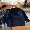 Malhas Infantis Outono e Inverno 2025 Novo Estilo Malhas com Gola Alta Meia para Meninos Camisetas Básicas de Primavera, Outono e Inverno para Meninas