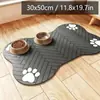Dropshipping transfronterizo: alfombrilla para perros de tierra de diatomeas simple, antideslizante, duradera y fácil de limpiar, alfombrilla para alimentación de mascotas, se puede cortar a medida, adecuada para usar como alfombrilla de valla, en stock