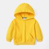 Pantalones con Bolsillo de Solapa con Capucha Sudadera de Felpa de Algodón Puro para Niños Primavera y Otoño Sudadera con Capucha Fina Deportiva de Manga Larga Precio de Fábrica Venta al por Mayor