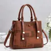 Bolso Cruzado de Mujer Nuevo, Grande, Estilo Coreano, Moderno, Bolso de Hombro, Bolso de Mano para Mujer para Otoño e Invierno, Versátil y Elegante