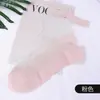 Meias Femininas de Algodão com Base em Fibra de Vidro e Renda para Primavera Verão Respiráveis Antiderrapantes Meia 3/4 Meia 3/4 Fabricante Atacado