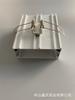 Luz LED de Oficina Canal de Aluminio Carcasa de Luz Lineal Kit de Canal de Luz Montado en Techo Luz Principal Sin Marco Canal de Aluminio Tira de Luz