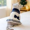Ropa para mascotas, ropa para cachorros y gatos, suéter de otoño e invierno, grueso y cálido, ropa para bulldog Beaumi Bitter Teddy