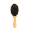 Vendas Diretas da Fábrica Pente de Bambu com Cerdas de Javali Almofada de Ar Massagem Saúde do Couro Cabeludo Pente de Placa Grande Cuidados com o Cabelo Pente com Bolsa de Ar