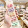 Lindo Kit de Gomas para el Cabello para Niños, Bandas para el Cabello de Bebé que No Dañan el Cabello, Cuerdas para el Cabello de Dibujos Animados para Niñas, Anillos para el Cabello del Tamaño de un Pulgar, Dulces Anillos de Toalla