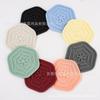 Nuevos Posavasos de Silicona con Patrón Hexagonal, Juego de Posavasos de Goma Suave Aislantes del Calor para Té, Se Pueden Combinar con un Estante de Caja de Almacenamiento para Posavasos