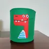 Juguetes Infantiles de Animales de Dibujos Animados Cesta para Ropa Sucia de Fieltro Lavable Cubo de Almacenamiento de Fieltro Cesta de Almacenamiento para Artículos Domésticos