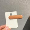 Nuevo clip para el pelo de electrochapado beige y negro estilo coreano clip de pato clip lateral clip para flequillo horquilla rota