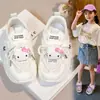 Tênis para Meninas 2025 Primavera e Outono Novos Sapatos Infantis Casuais com Solado Macio Tênis de Treino Alemães Respiráveis Leves para Meninas
