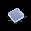 Caixa de Peças Amazon Yiwu 1,8cm Caixa de Armazenamento Transparente para Exportação Joias Caixa Plástica Pequena Retangular Alta Transparência