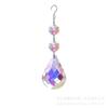 Acessórios de iluminação Suncatcher, novos acessórios de jardinagem AB, iluminação de cores, bola octogonal, contas, brincos, pingente com gancho, pingente de cristal