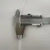 Cuerda de Polipropileno para Cortina de 1.5 mm, Cuerda para Colgar, Cordón para Bolsa de Documentos, Cuerda de Marca, Cuerda Blanca de Núcleo Sólido de Polipropileno
