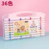 Canetas Marcadoras Acrílicas Supreme Easy Wash de Ponta Dupla 24 Cores Canetas de Aquarela Laváveis para Alunos do Ensino Fundamental Canetas Multicoloridas Canetas de Desenho