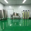 Máquinas para produção, envase, tampagem e selagem de água mineral em garrafas plásticas, equipamentos de filtração e esterilização de água, e linhas de produção automatizadas
