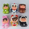 Llavero de goma suave de felpa de animal de dibujos animados creativo, colgante para bolso grande, accesorio para llaves, pequeño adorno, en stock