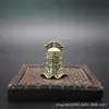 Nuevo latón antiguo Sutra del Corazón Campana cobre puro pequeño reloj de cobre colgante decoración interior de coche llavero colgante accesorios